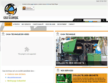 Tablet Screenshot of casatechnique.com